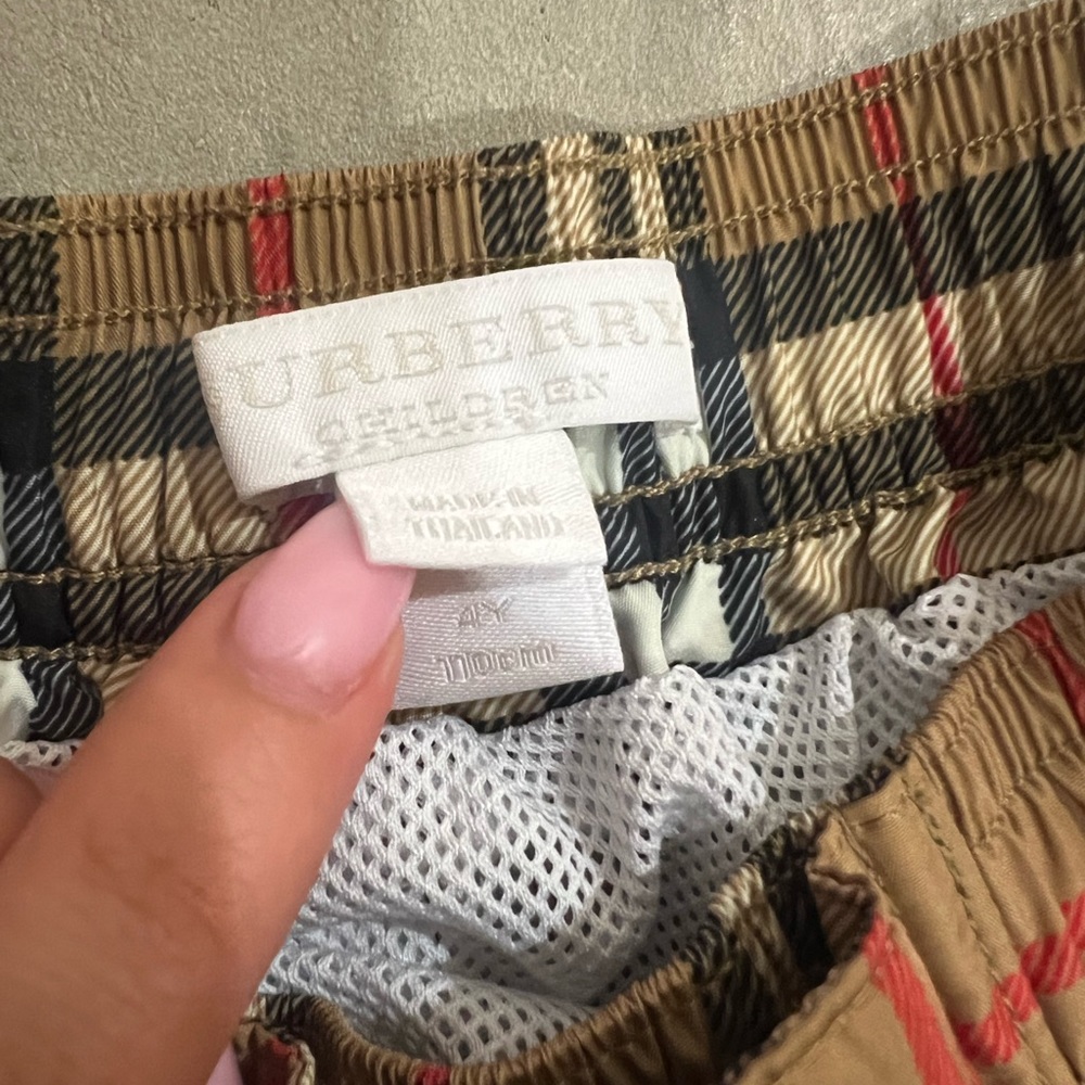 Burberry kids swim shorts - Picture 2 of 2